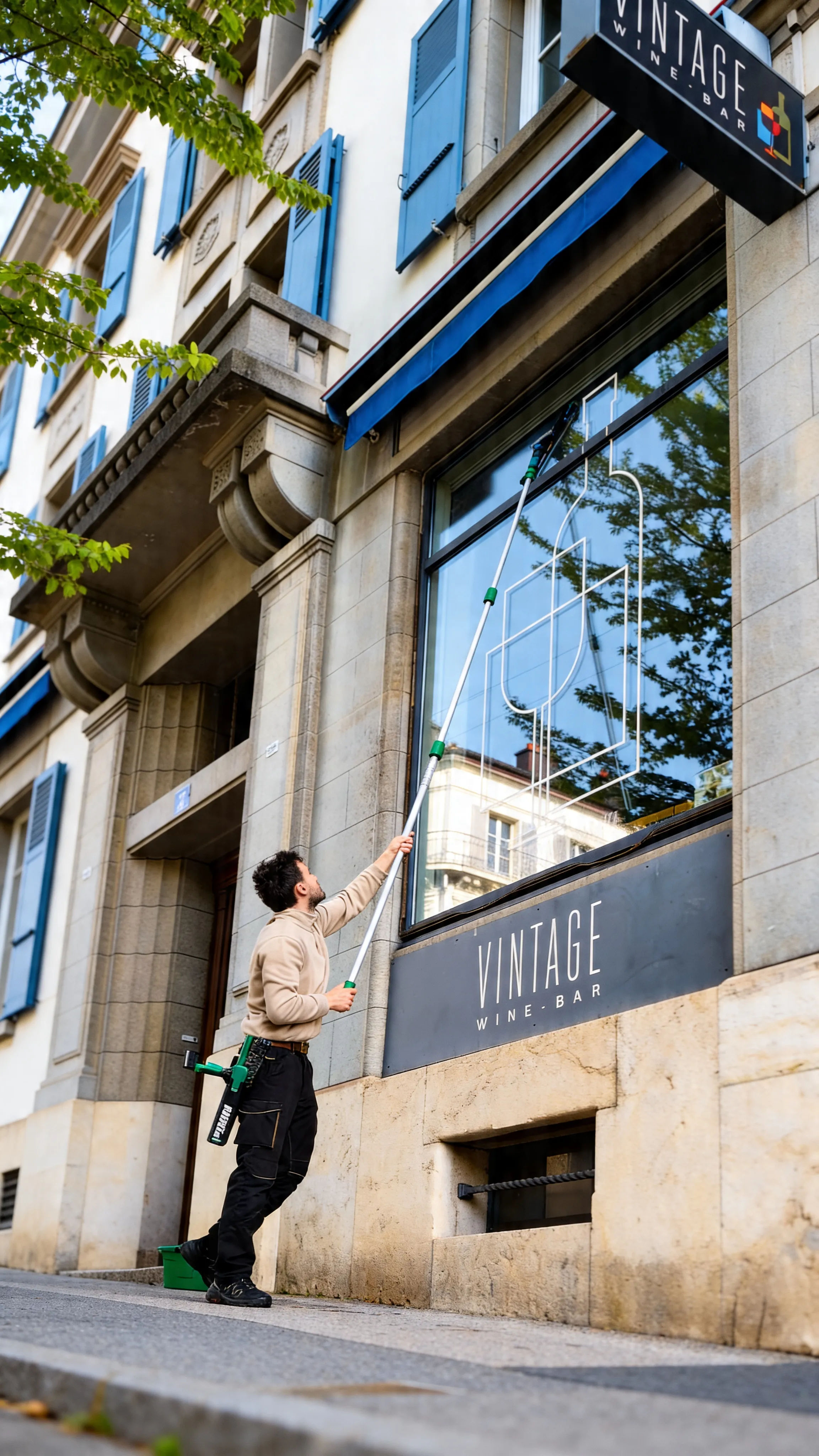 Paulo — Nettoyage de vitre